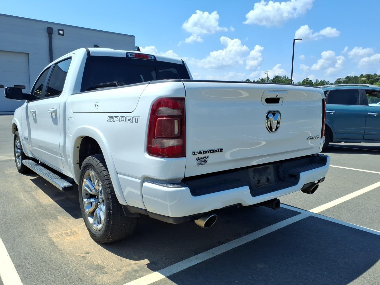Used 2020 Bright White Clearcoat Ram Laramie image 16