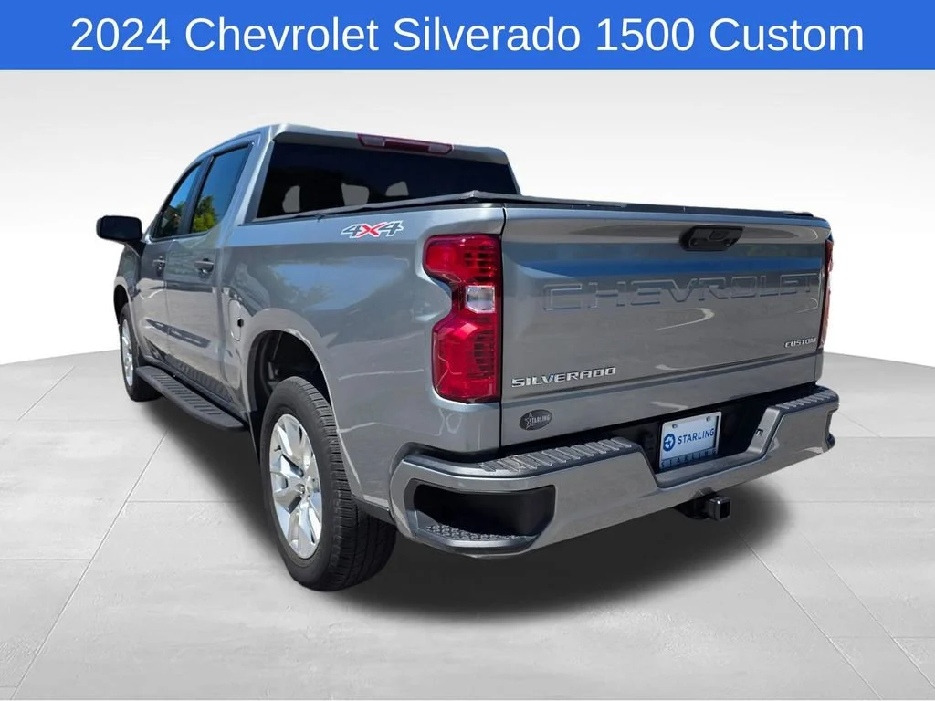 Used 2024 Sterling Gray Metallic Chevrolet Custom image 7
