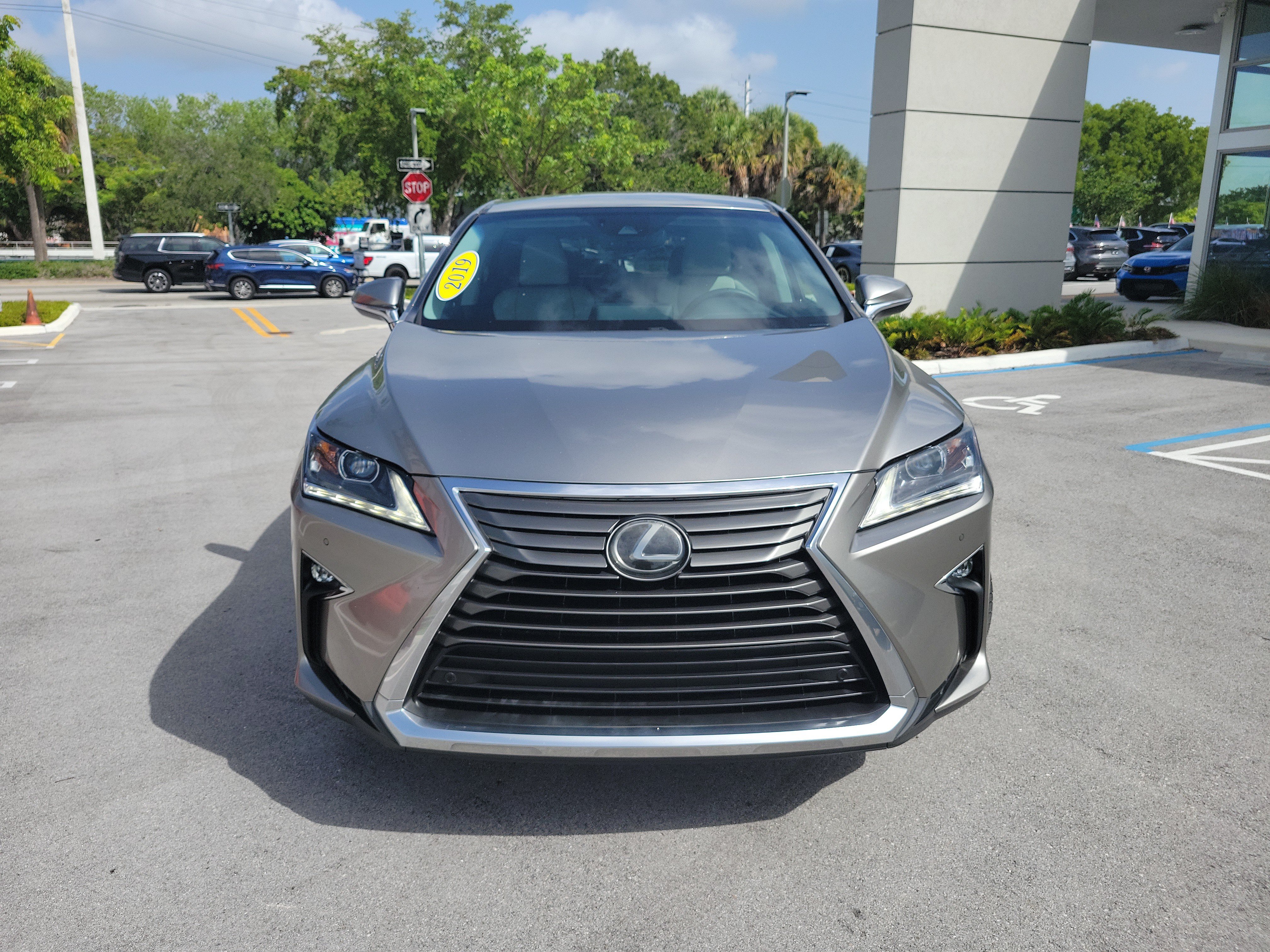 Used 2019 Silver Lexus RX 350 image 2