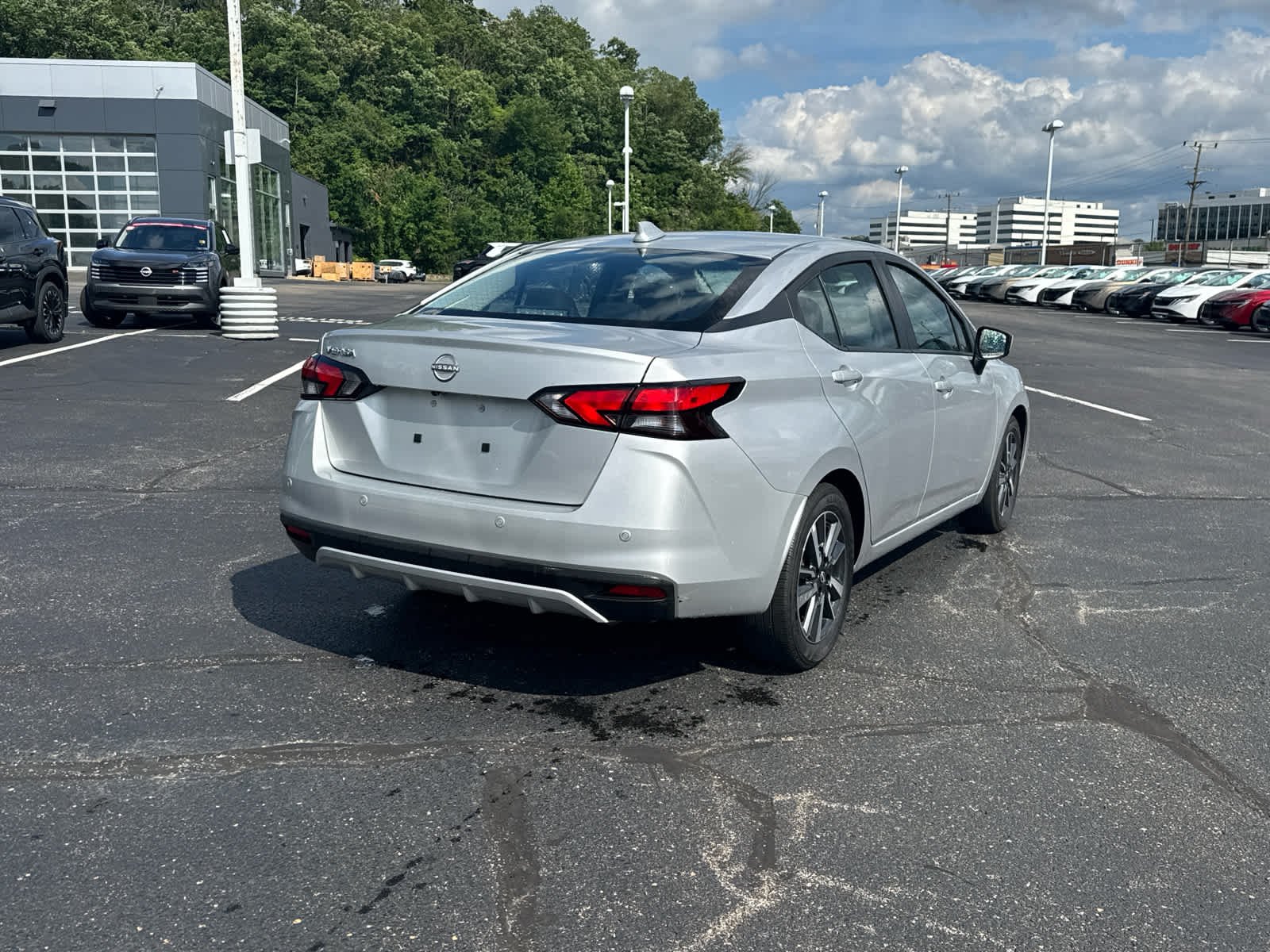 Certified Used 2025 Brilliant Silver Metallic Nissan SV image 9