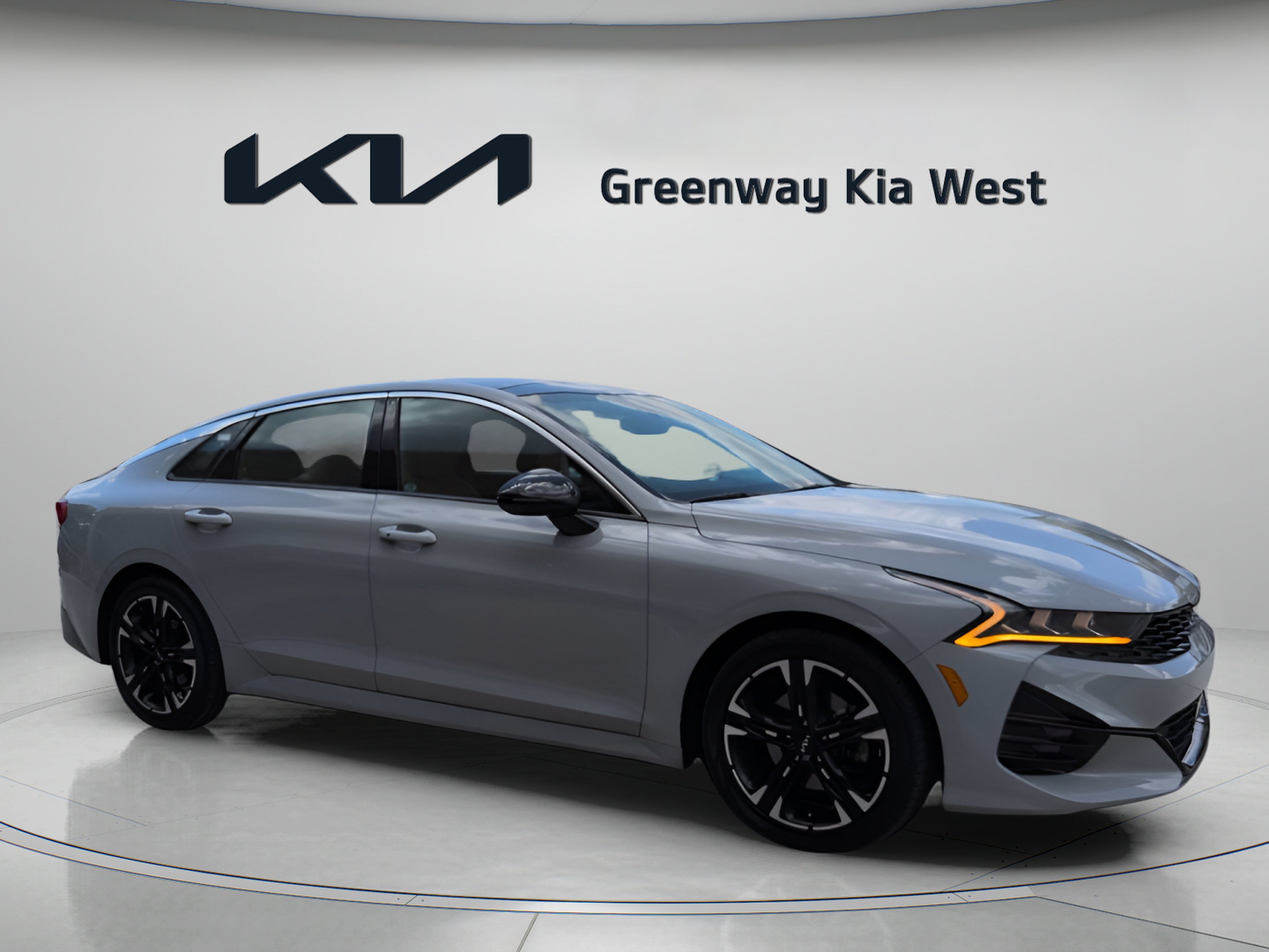 Certified Used 2024 Wolf Gray Kia GT-Line image 2