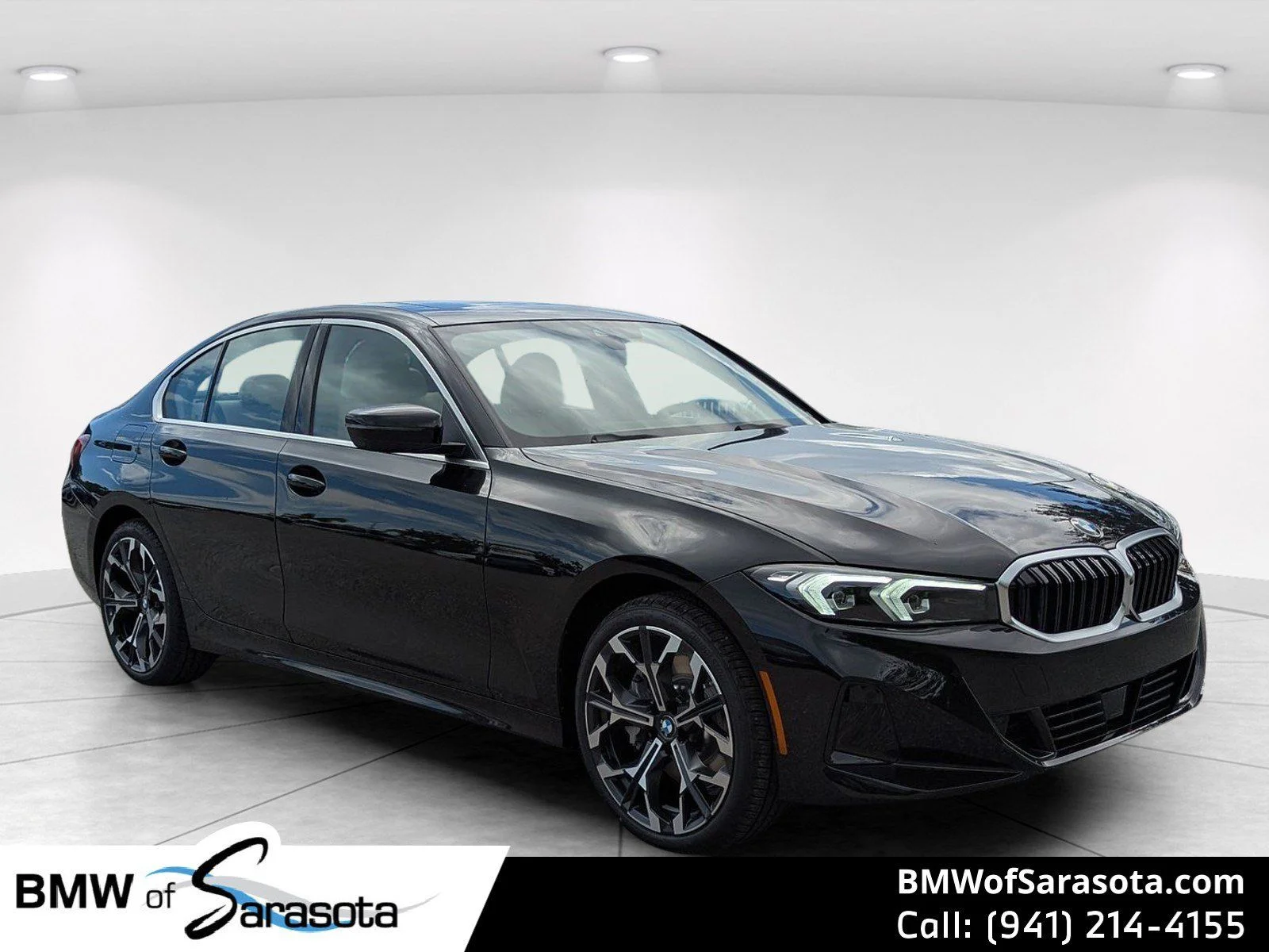 New 2026 Black Sapphire Metallic BMW 330i xDrive image 1