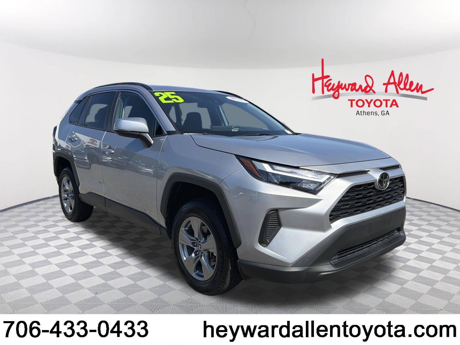 Certified Used 2025 Silver Sky Metallic Toyota XLE image 1