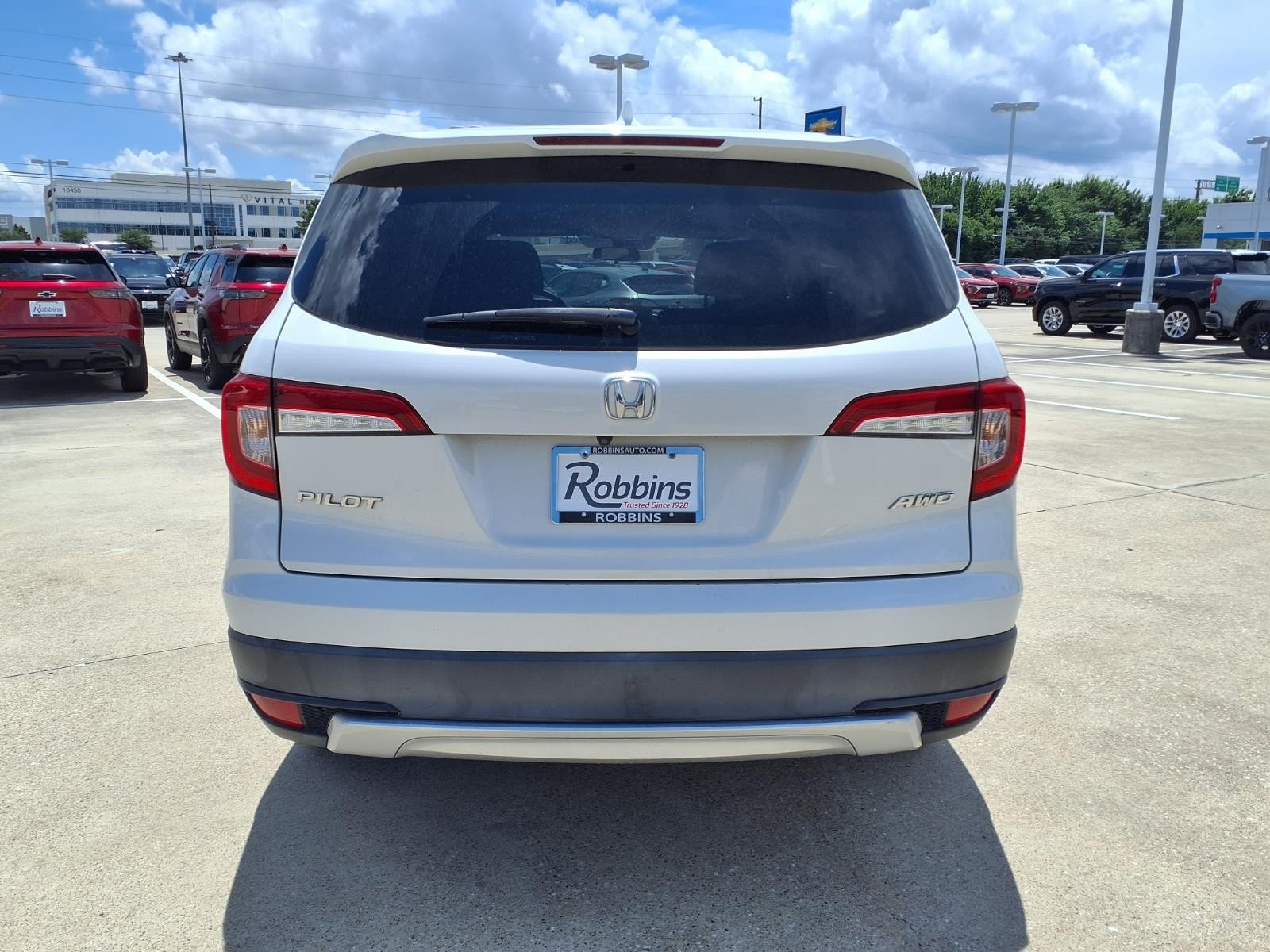 Used 2020 Platinum White Pearl Honda EX image 6