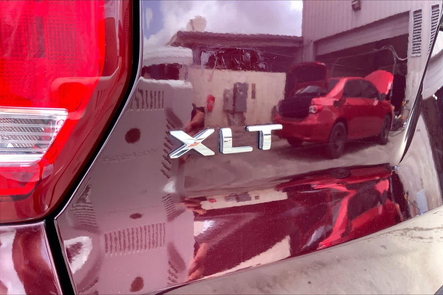 Used 2019 Burgundy Velvet Metallic Tinted Clearcoat Ford XLT image 10