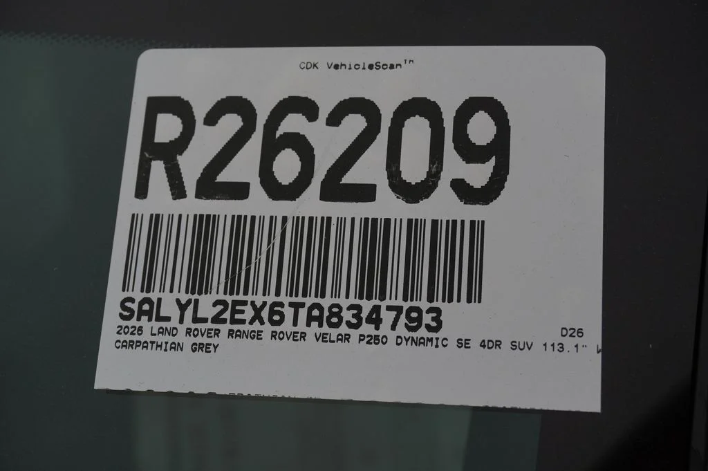 Used 2026 Gray Land Rover Dynamic SE image 33