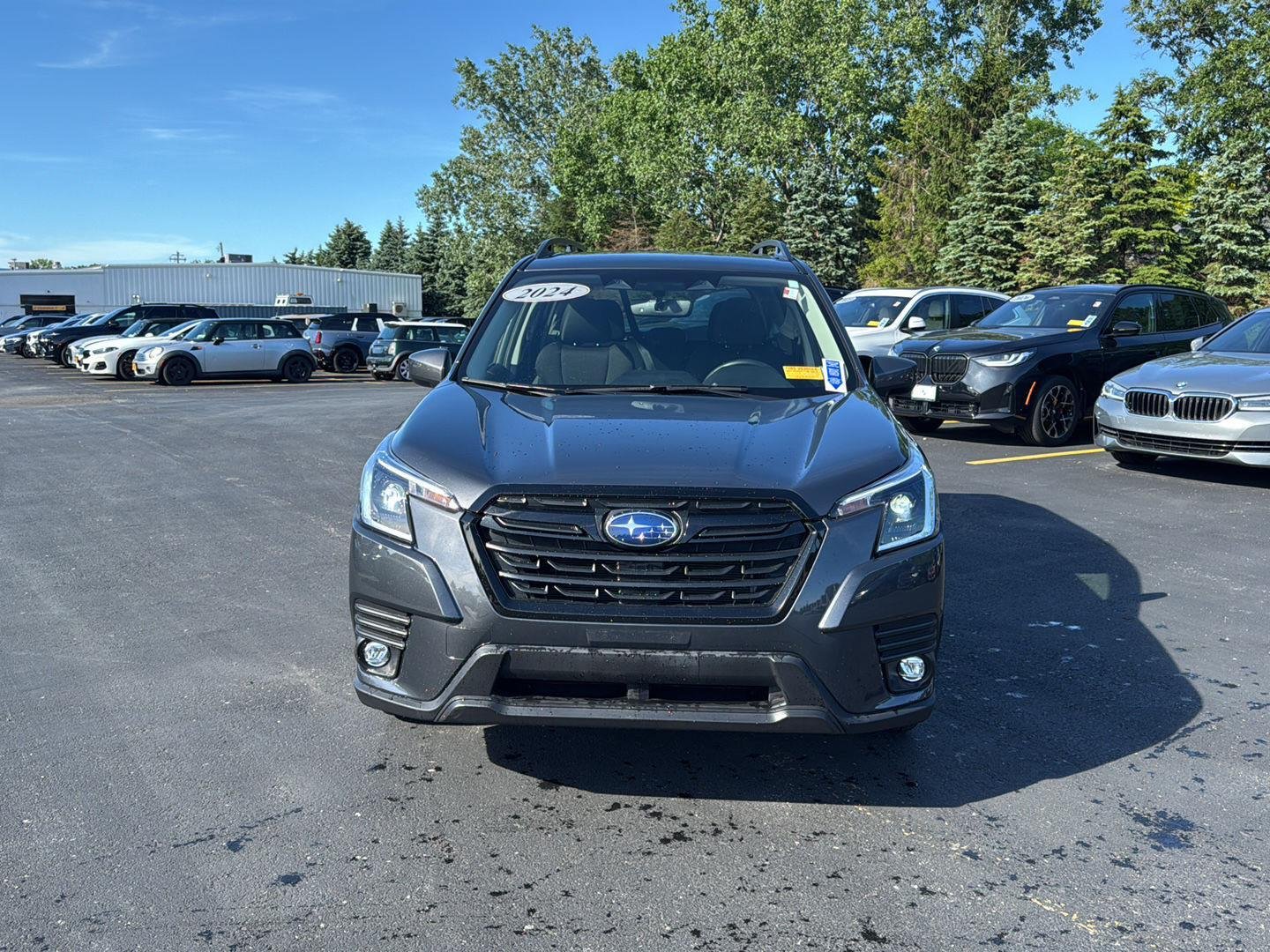 Used 2024 Magnetite Gray Metallic Subaru Premium image 8