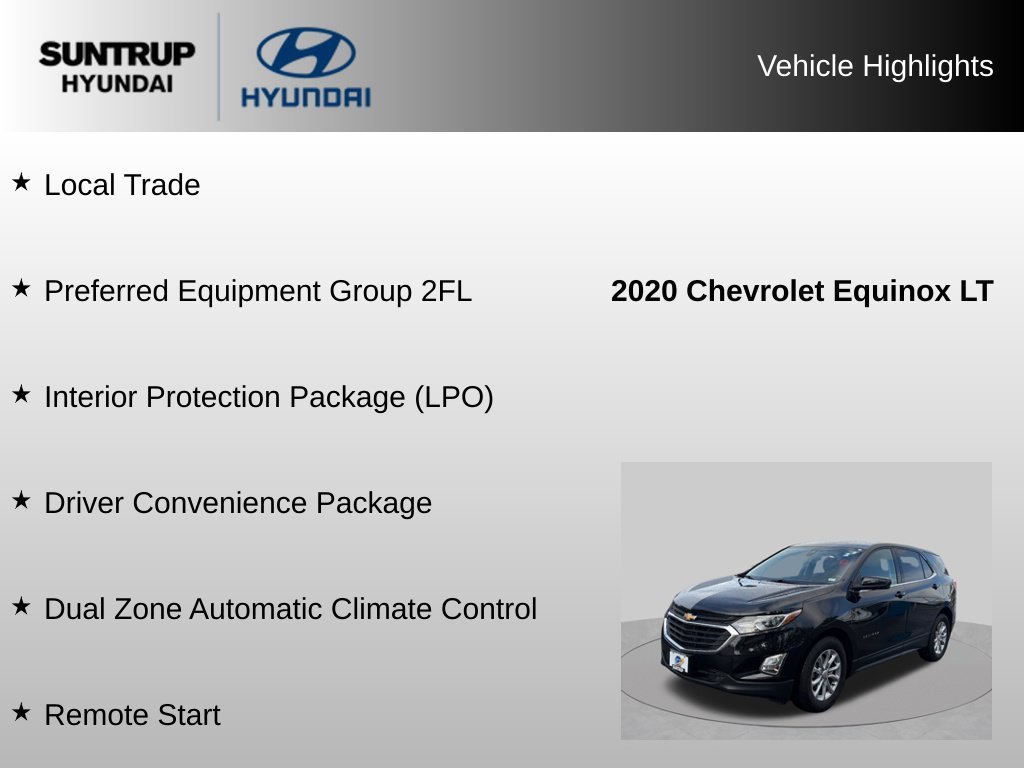 Used 2020 Mosaic Black Metallic Chevrolet LT image 8
