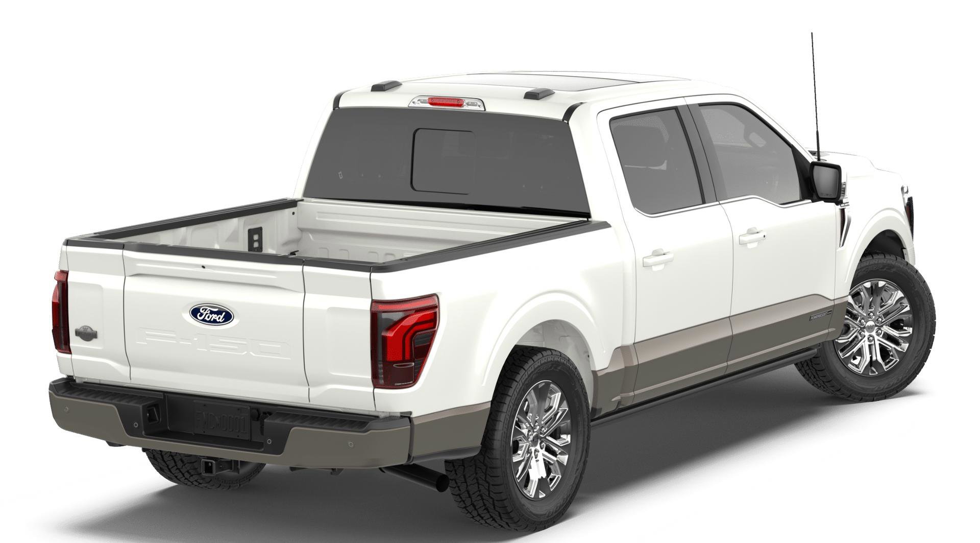 New 2026 Star White Metallic Tri-Coat Ford King Ranch image 3