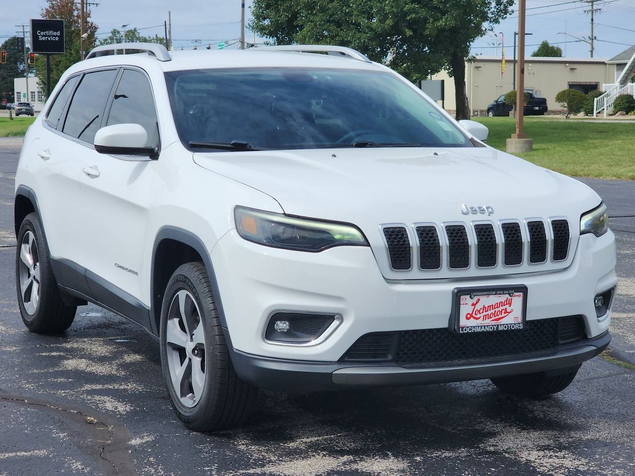 Used 2019 White Jeep Limited image 1