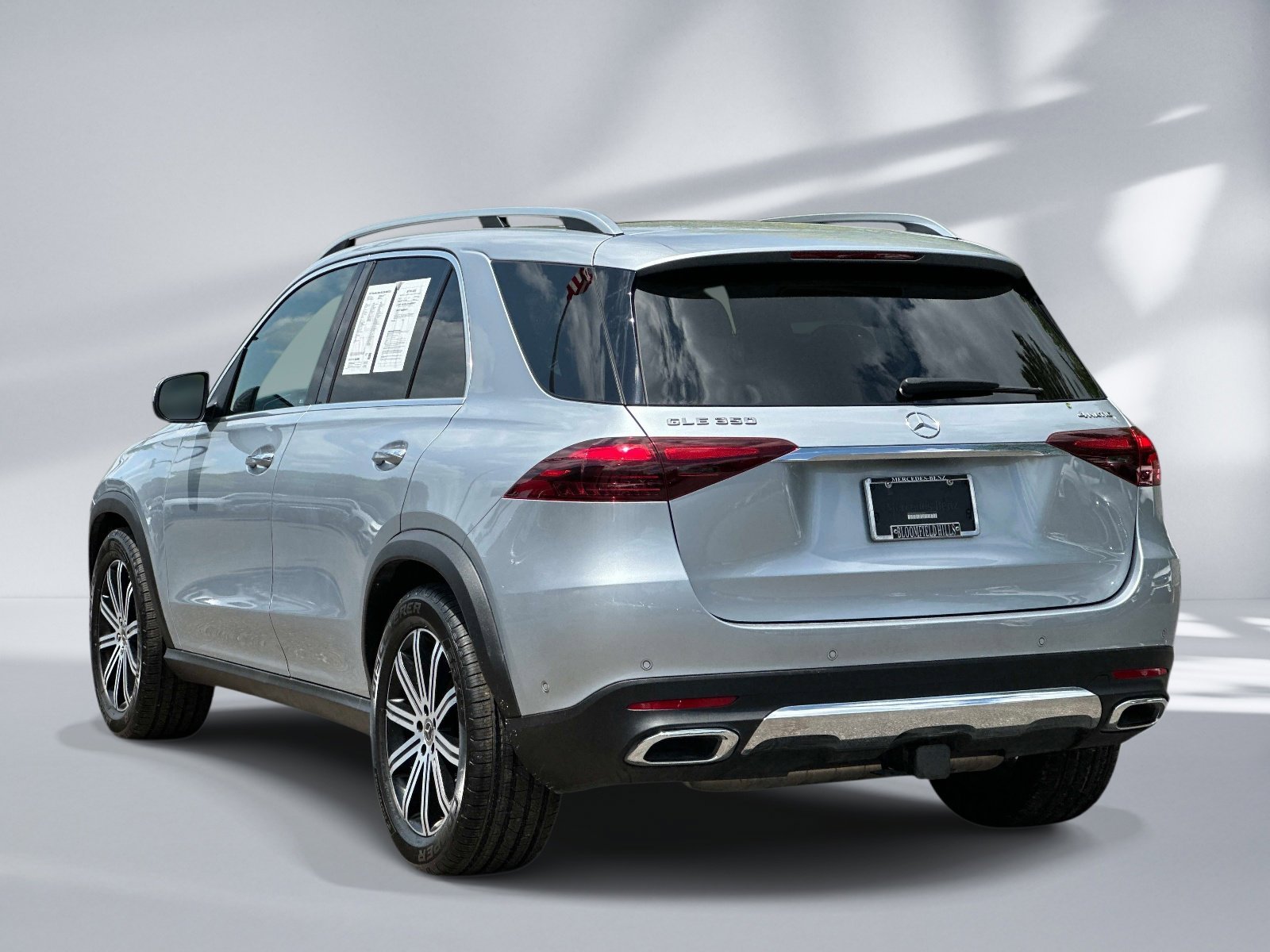 Certified Used 2025 Cirrus Silver Metallic Mercedes-Benz GLE 350 image 3