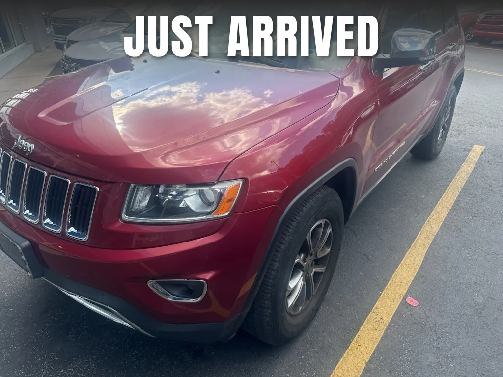 Used 2015 Deep Cherry Red Crystal Pearlcoat Jeep Limited image 1