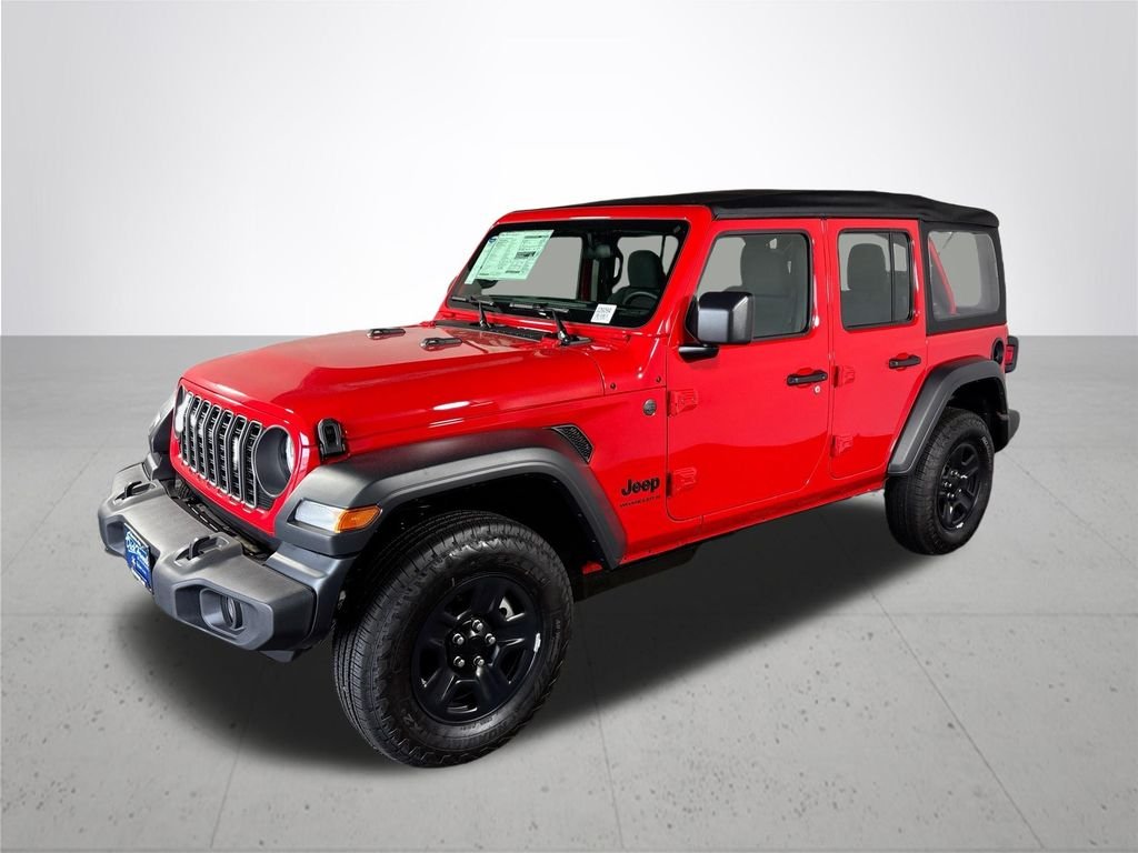 New 2026 Firecracker Red Clear-Coat Exterior Paint Jeep Sport S image 2