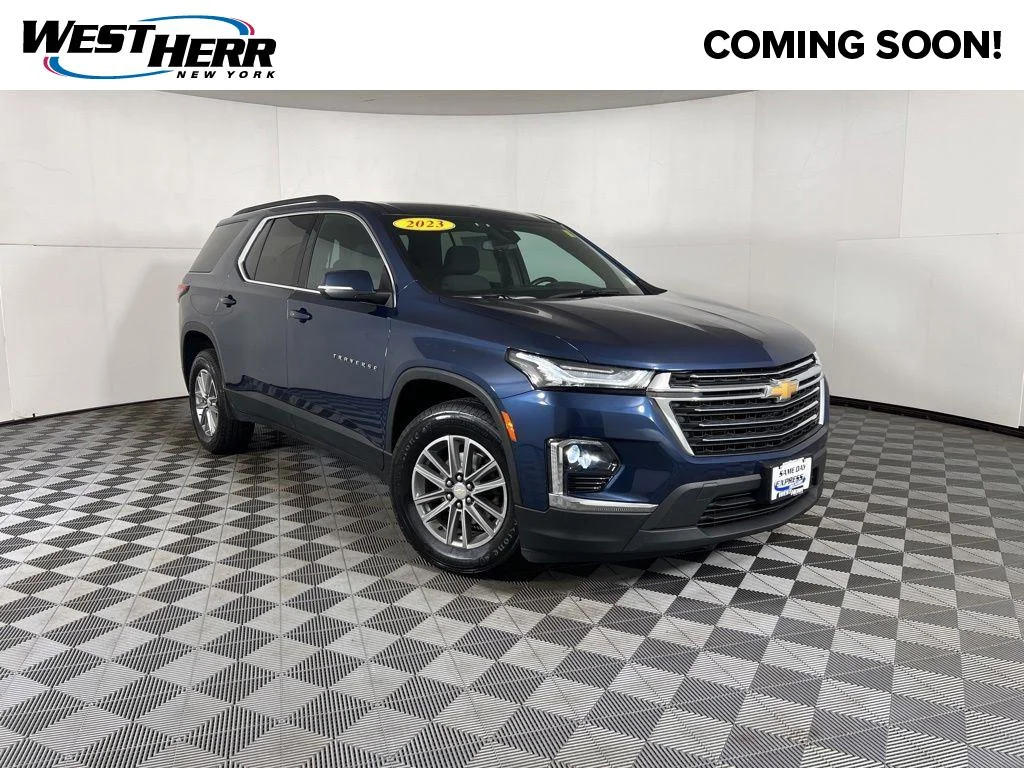 Used 2023 Blue Metallic Chevrolet LT image 1