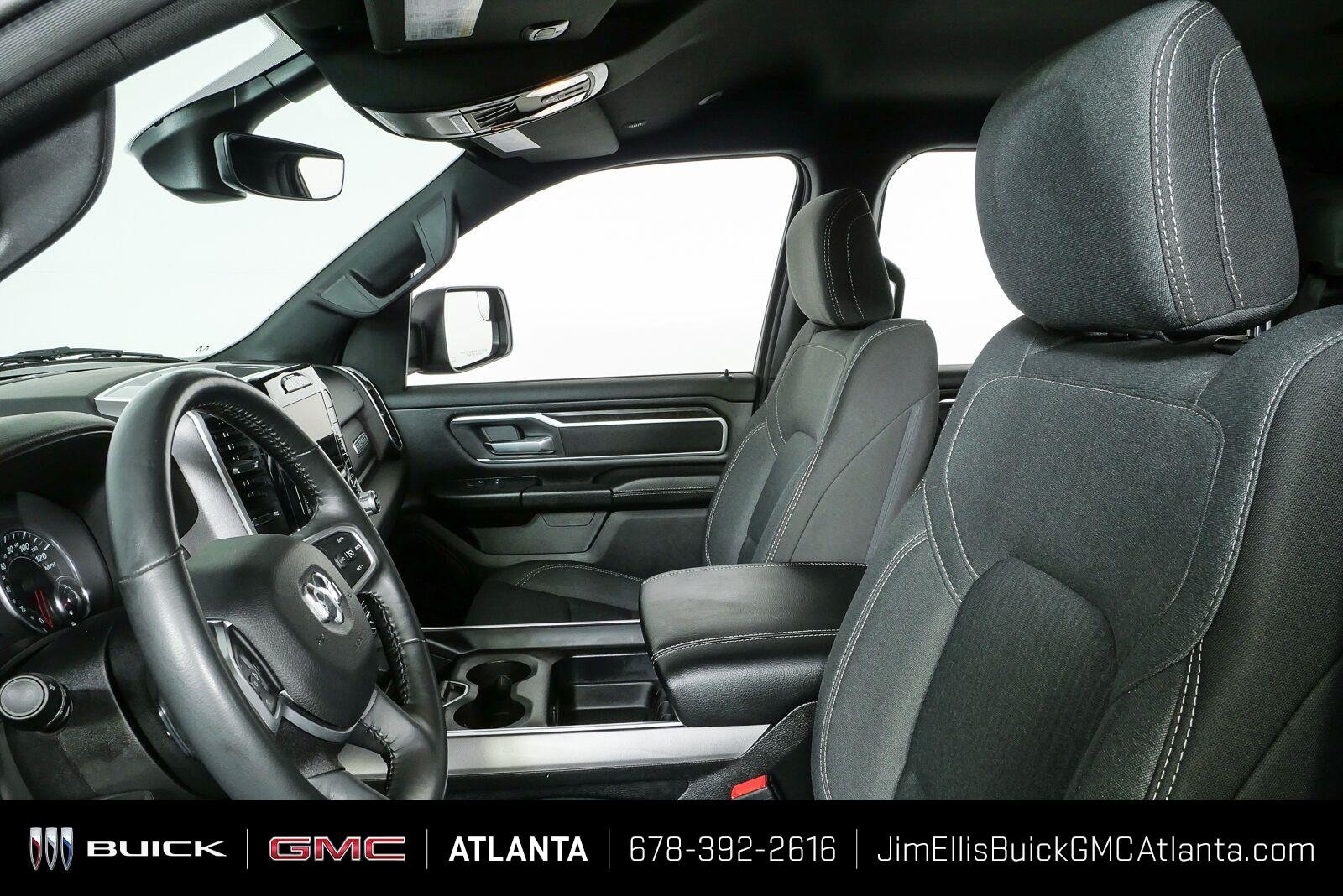 Used 2023 Granite Crystal Metallic Clearcoat Ram Big Horn image 5
