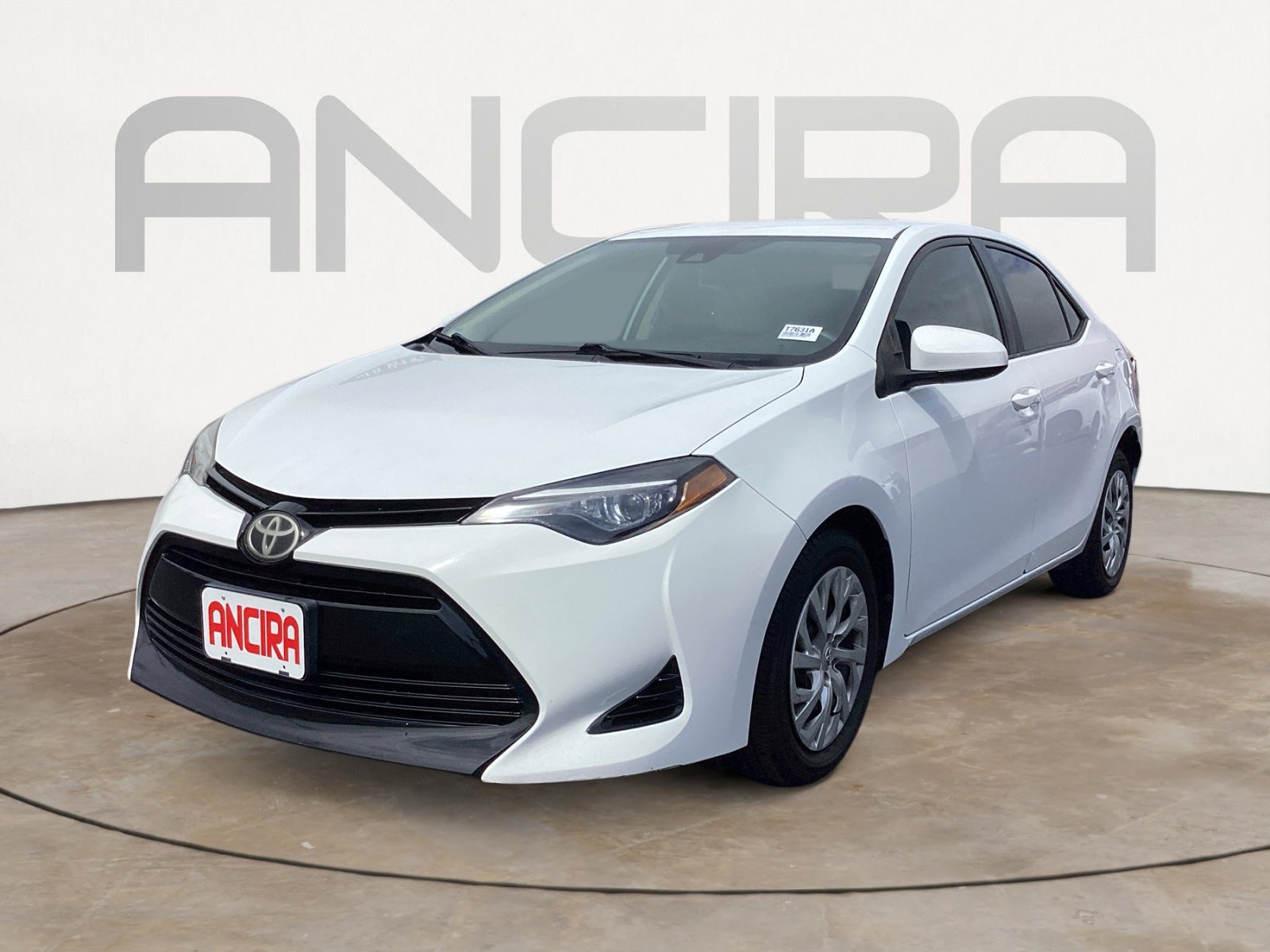 Used 2017 White Toyota LE image 9