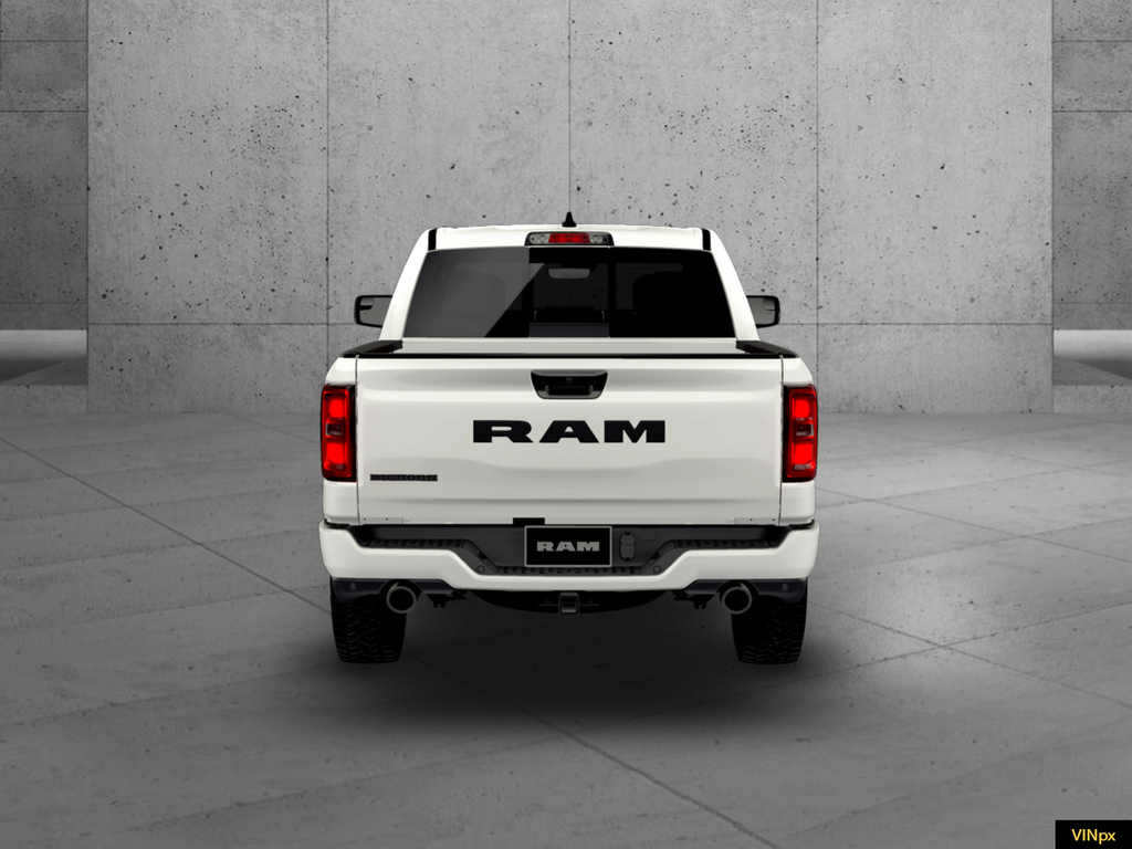 New 2026 Bright White Clear-Coat Exterior Paint RAM Big Horn/Lone Star image 5