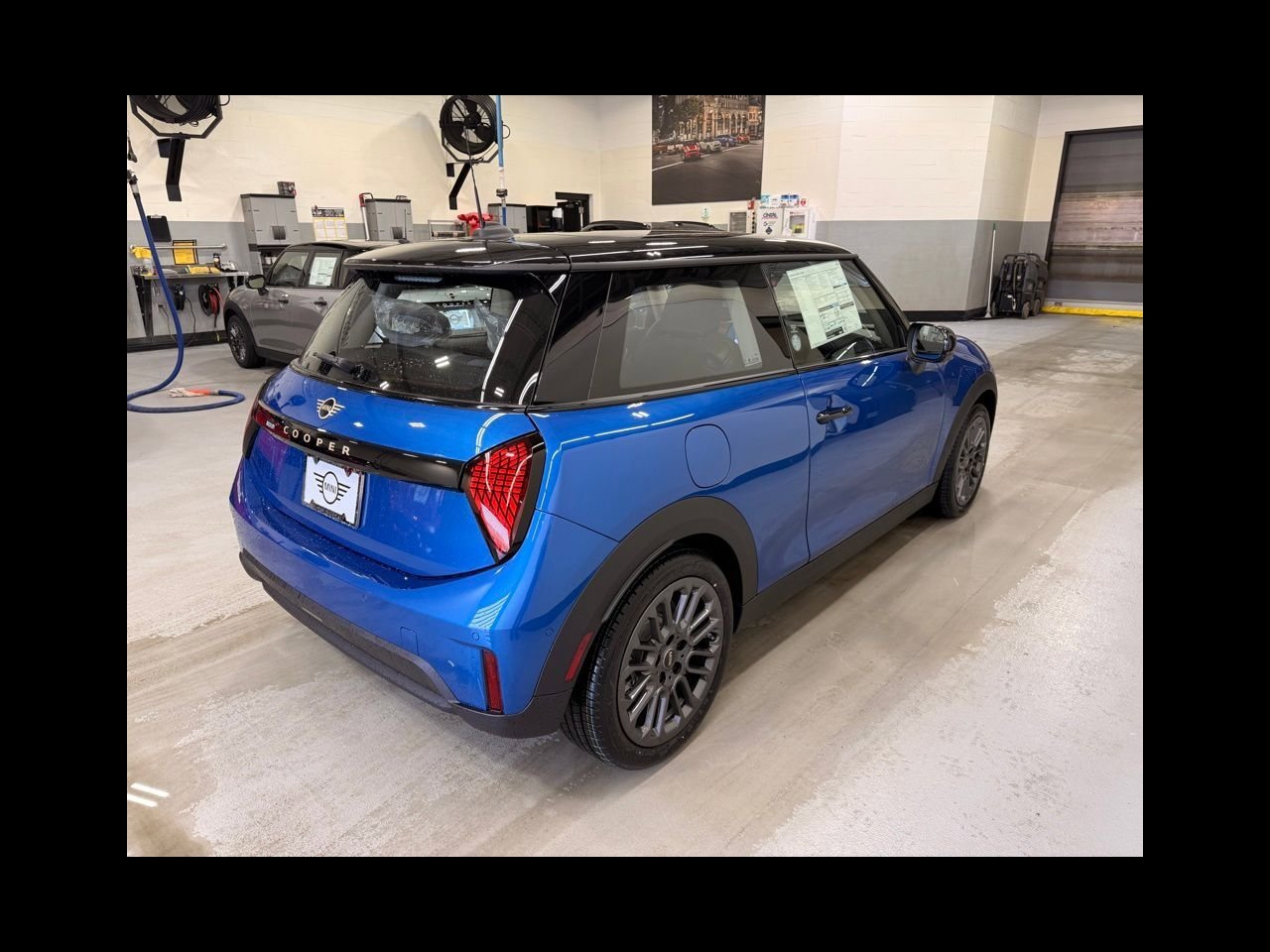 New 2026 Icy Sunshine Blue Metallic MINI ICONIC image 6