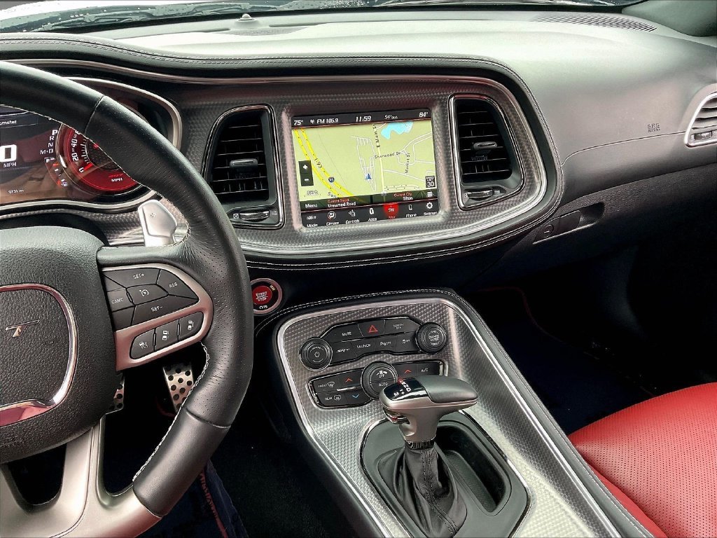 Used 2021 Triple Nickel Clearcoat Dodge SRT Hellcat Widebody image 17