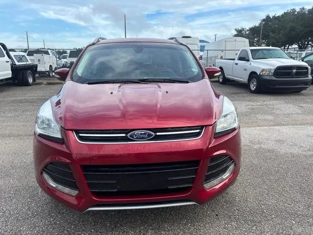 Used 2015 Red Ford Titanium image 2
