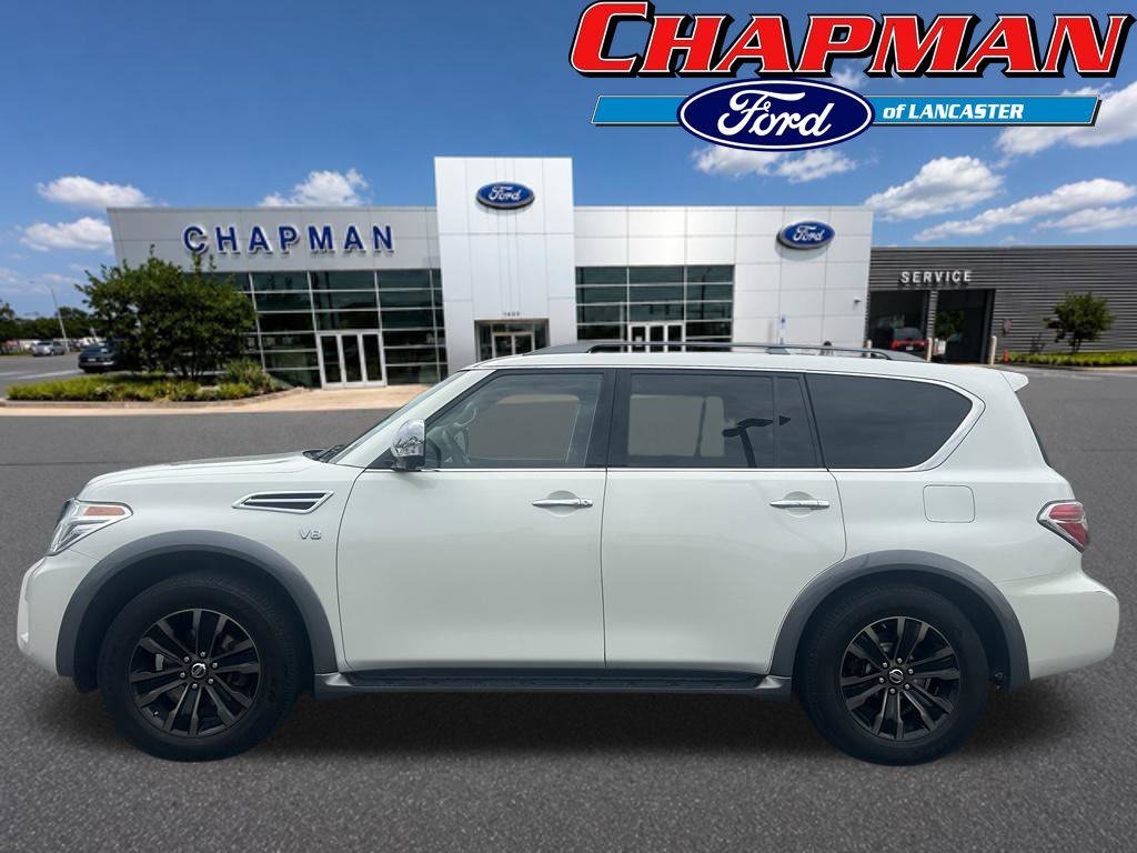 Certified 2017 Nissan Armada Platinum with VIN JN8AY2NE8H9707453 for sale in Lancaster, PA