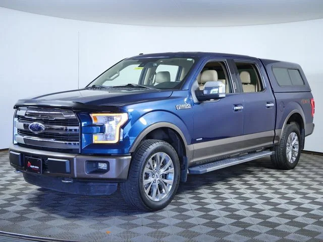 Used 2015 Blue Ford Lariat image 5