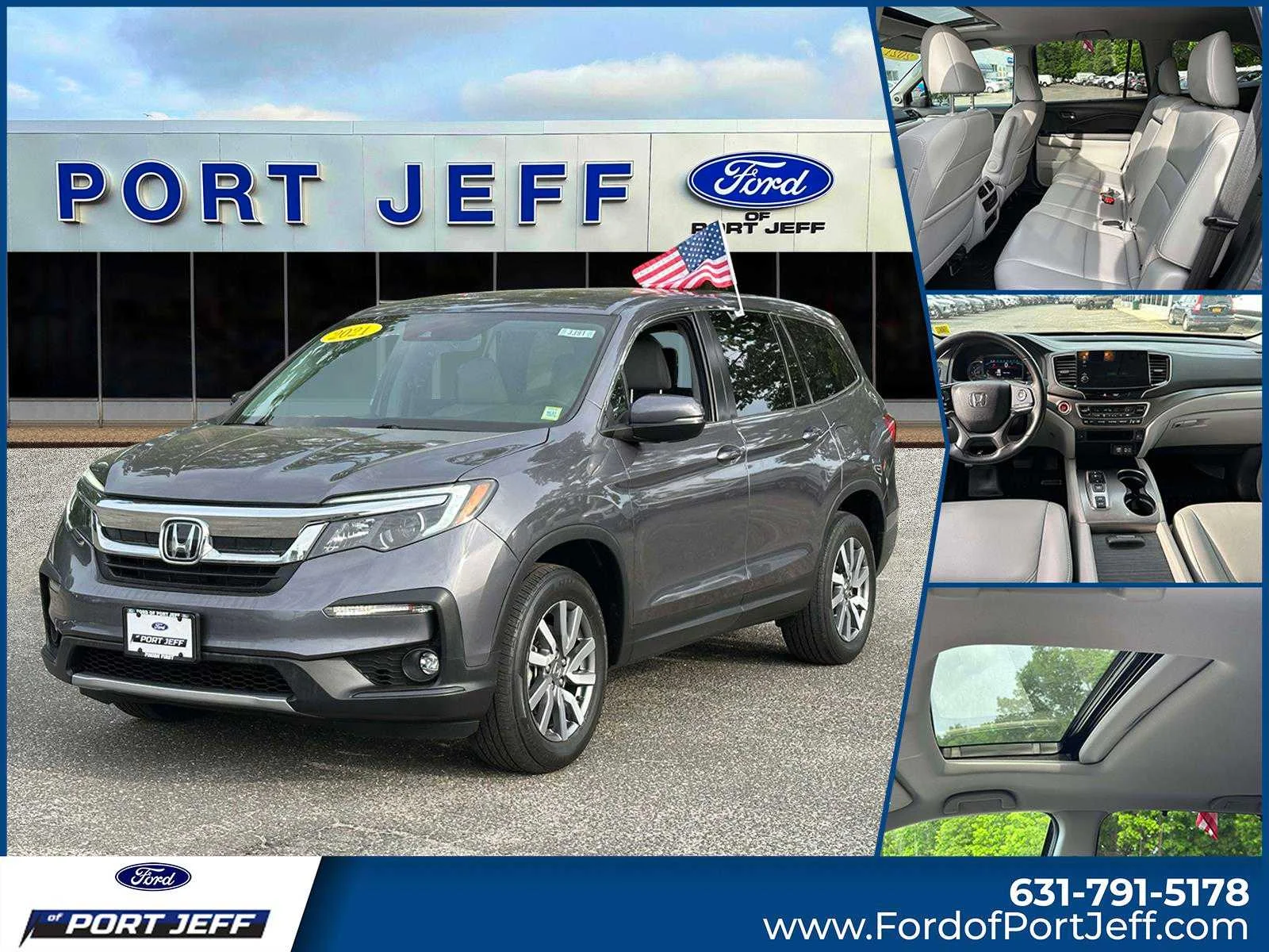 2021 Honda Pilot EX-L AWD's photo