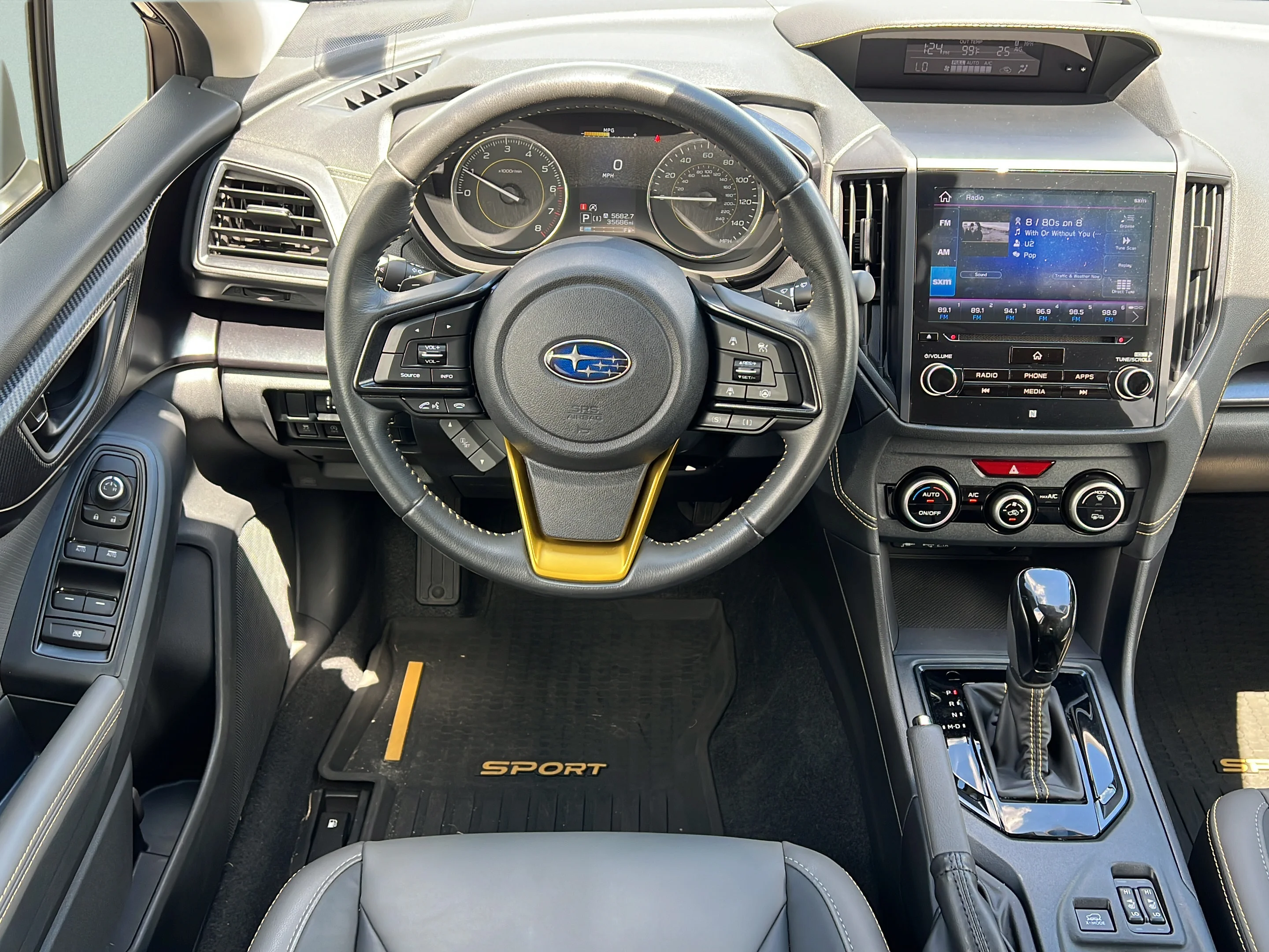 Used 2021 Magnetite Gray Metallic Subaru Sport image 15