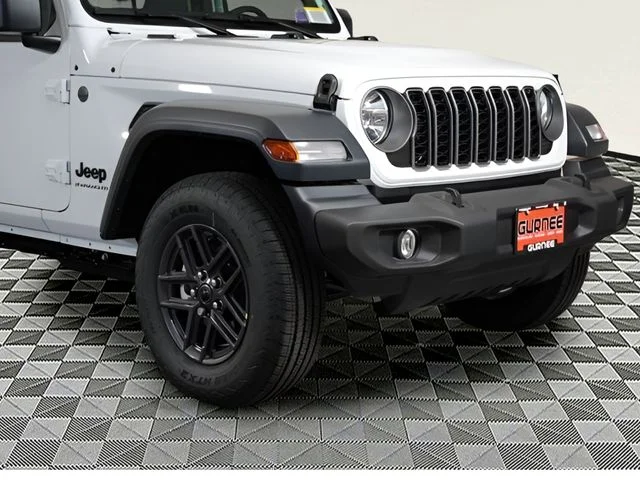 New 2026 Bright White Clear-Coat Exterior Paint Jeep Sport S image 48