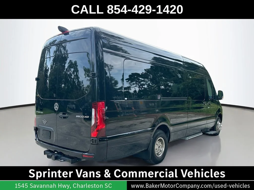 Used 2023 Obsidian Black Metallic Mercedes-Benz LA West Executive Shuttle image 9