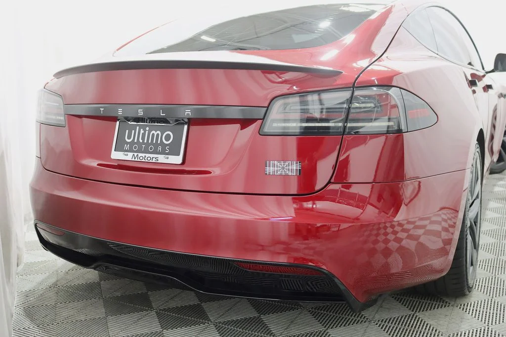 Used 2023 Red Tesla Plaid image 12