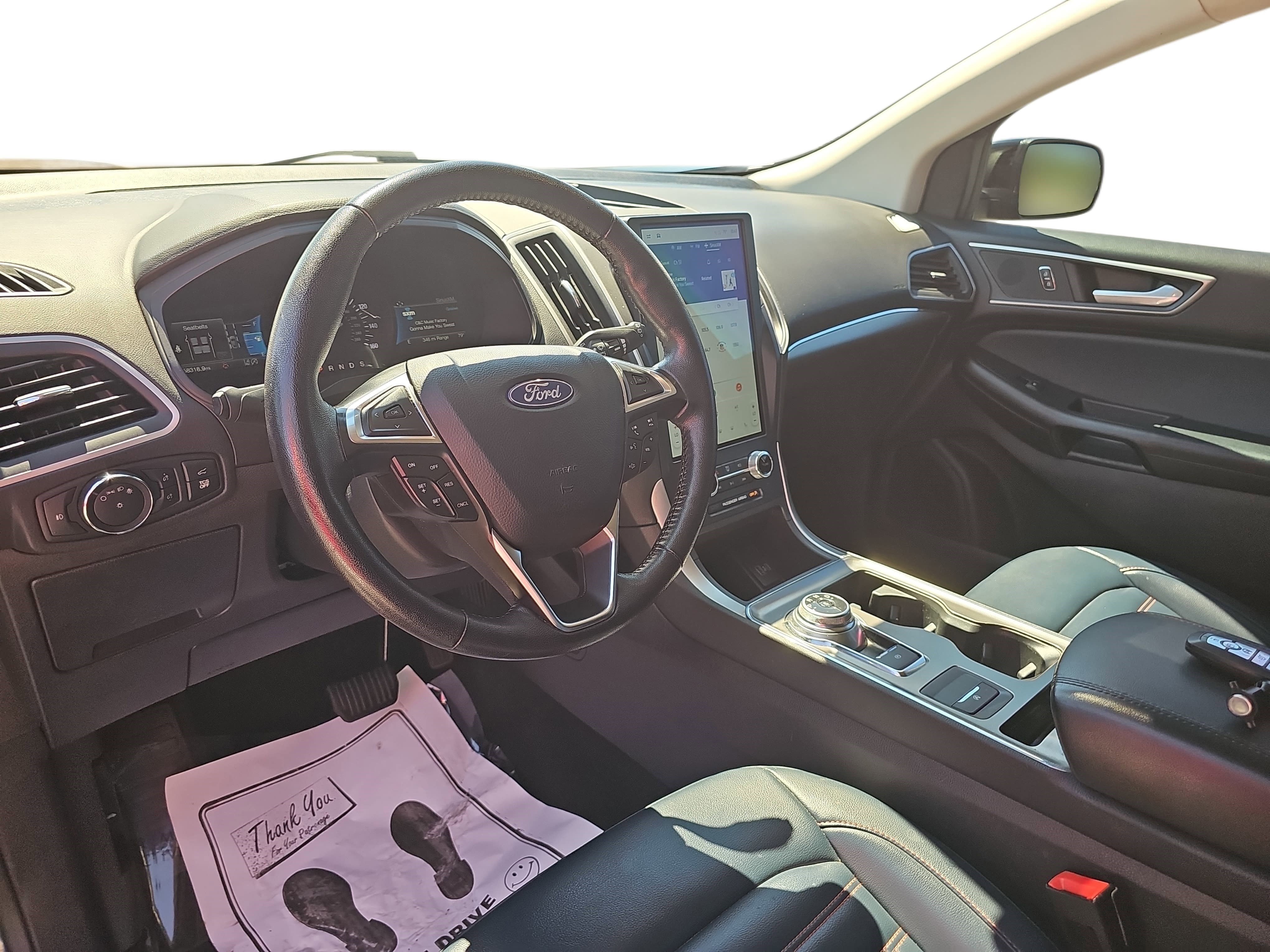 Used 2022 Black Metallic Ford SEL image 12