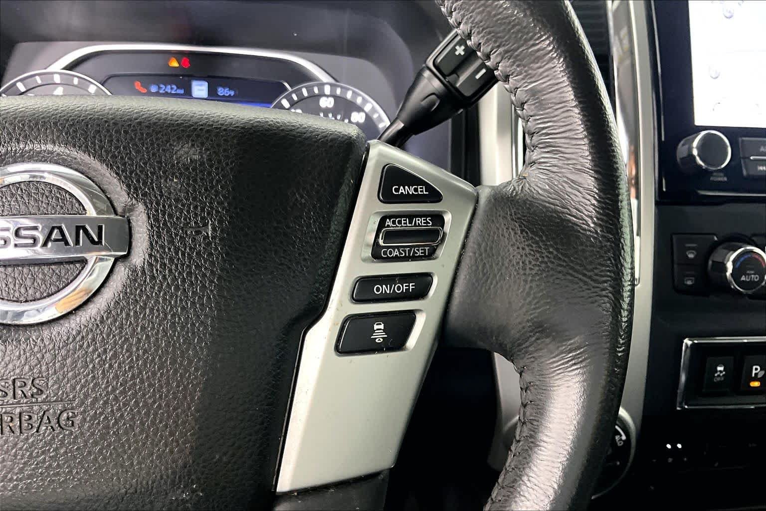 Used 2021 Super Black Nissan SV image 24