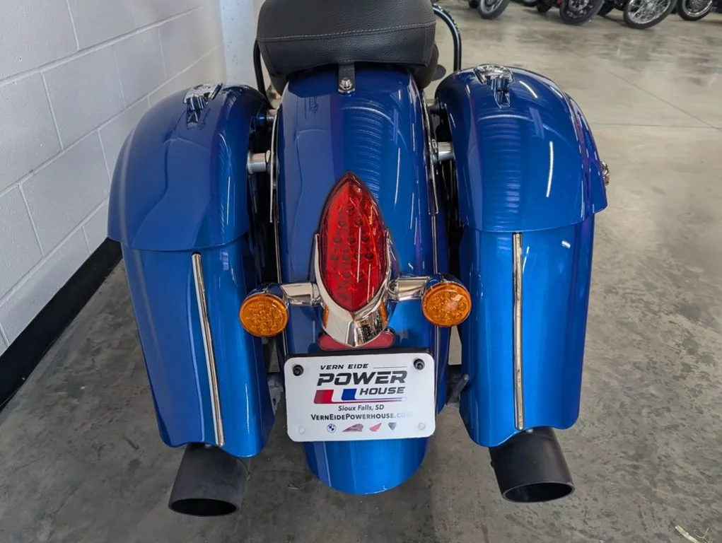 Certified Used 2018 BRILLIANT BLUE Indian Motorcycle  image 8