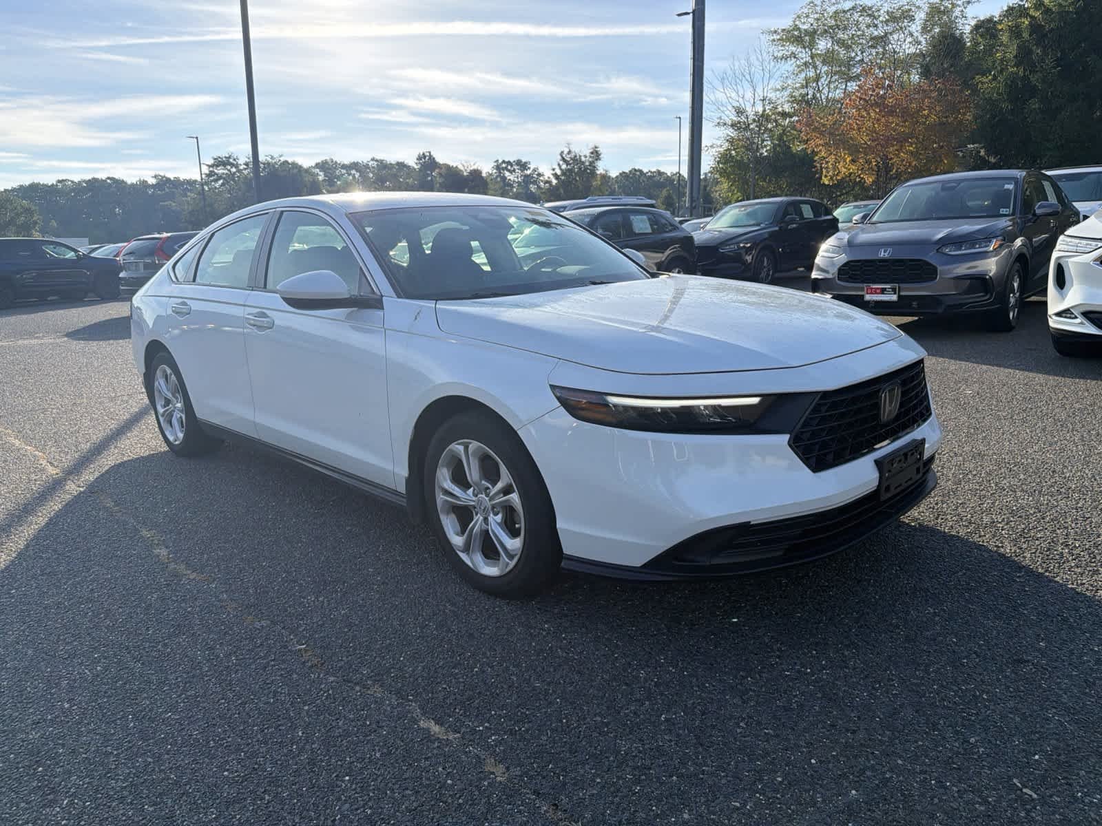 Used 2024 Platinum White Pearl Honda LX image 7