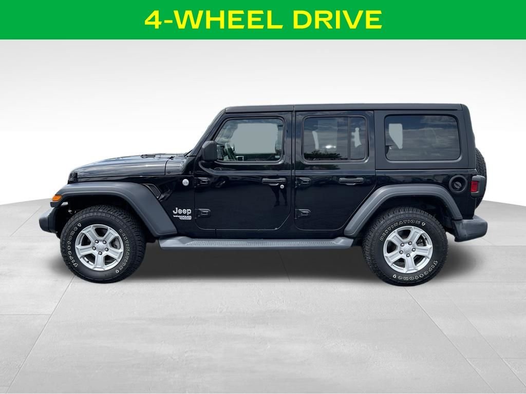 Used 2018 Black Clearcoat Jeep Unlimited Sport S image 6