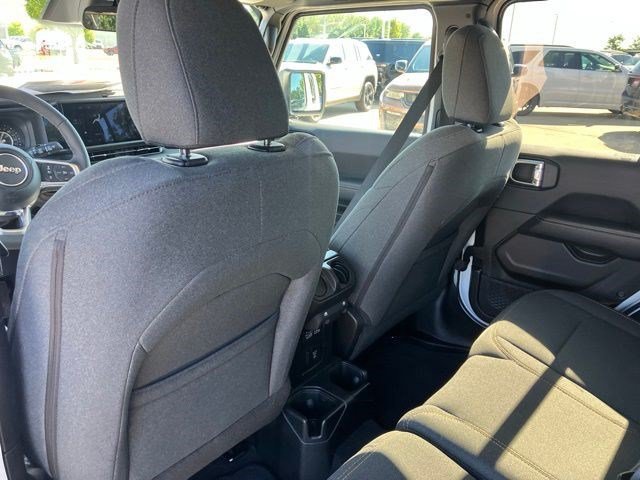 Certified Used 2025 Bright White Clearcoat Jeep Sahara image 22