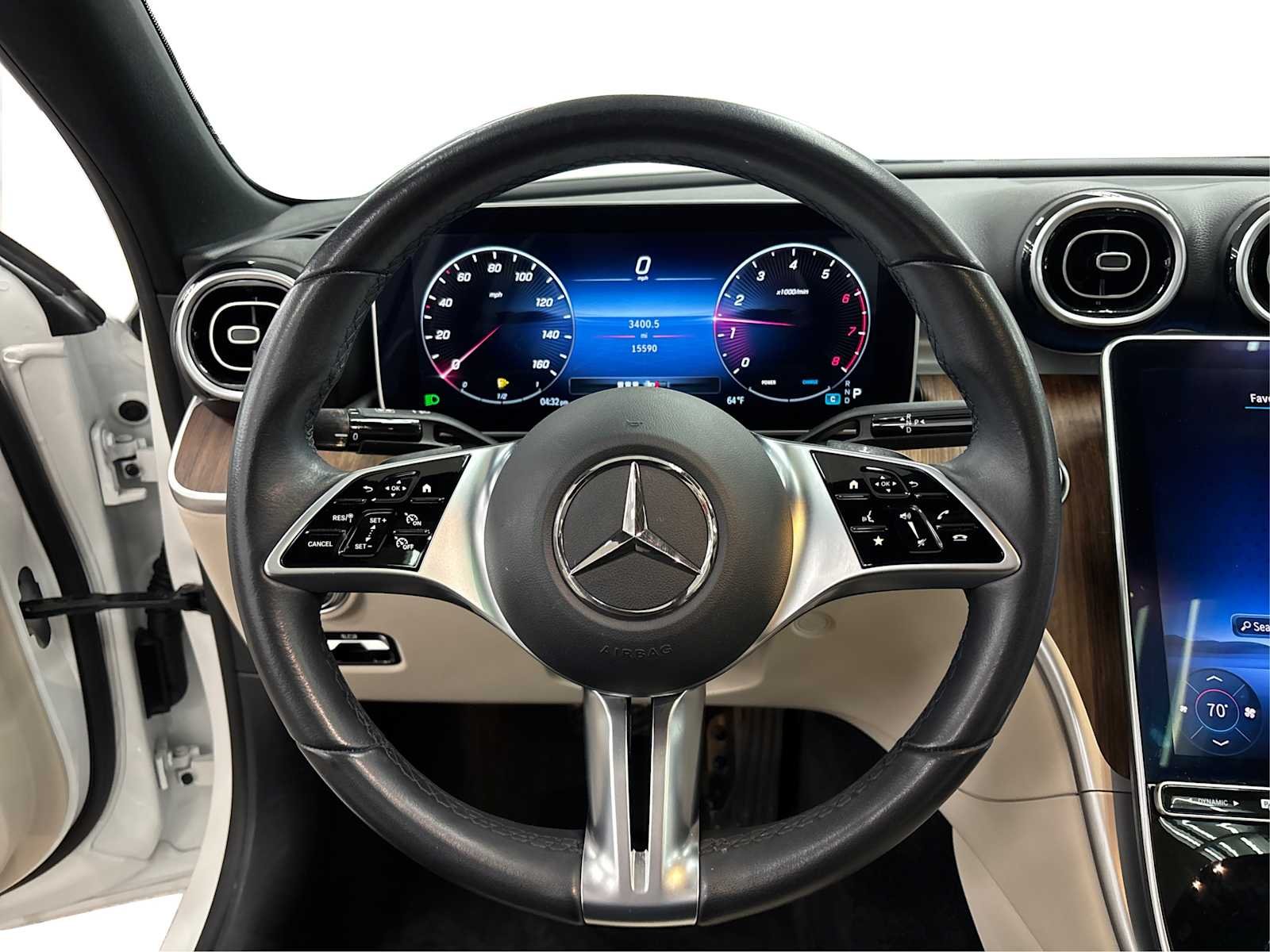 Used 2024 Polar White Mercedes-Benz C 300 image 20