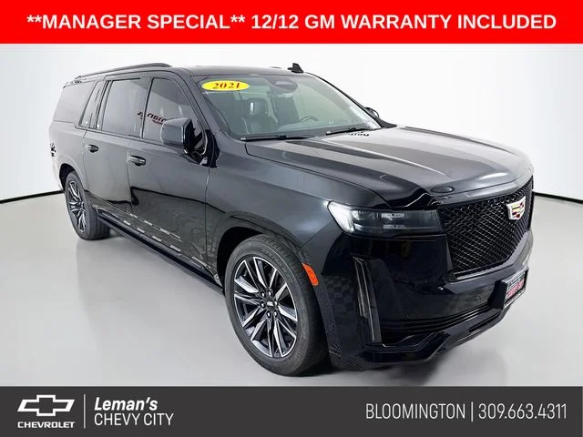 2021 Cadillac Escalade ESV Sport for sale at Leman's Chevy City