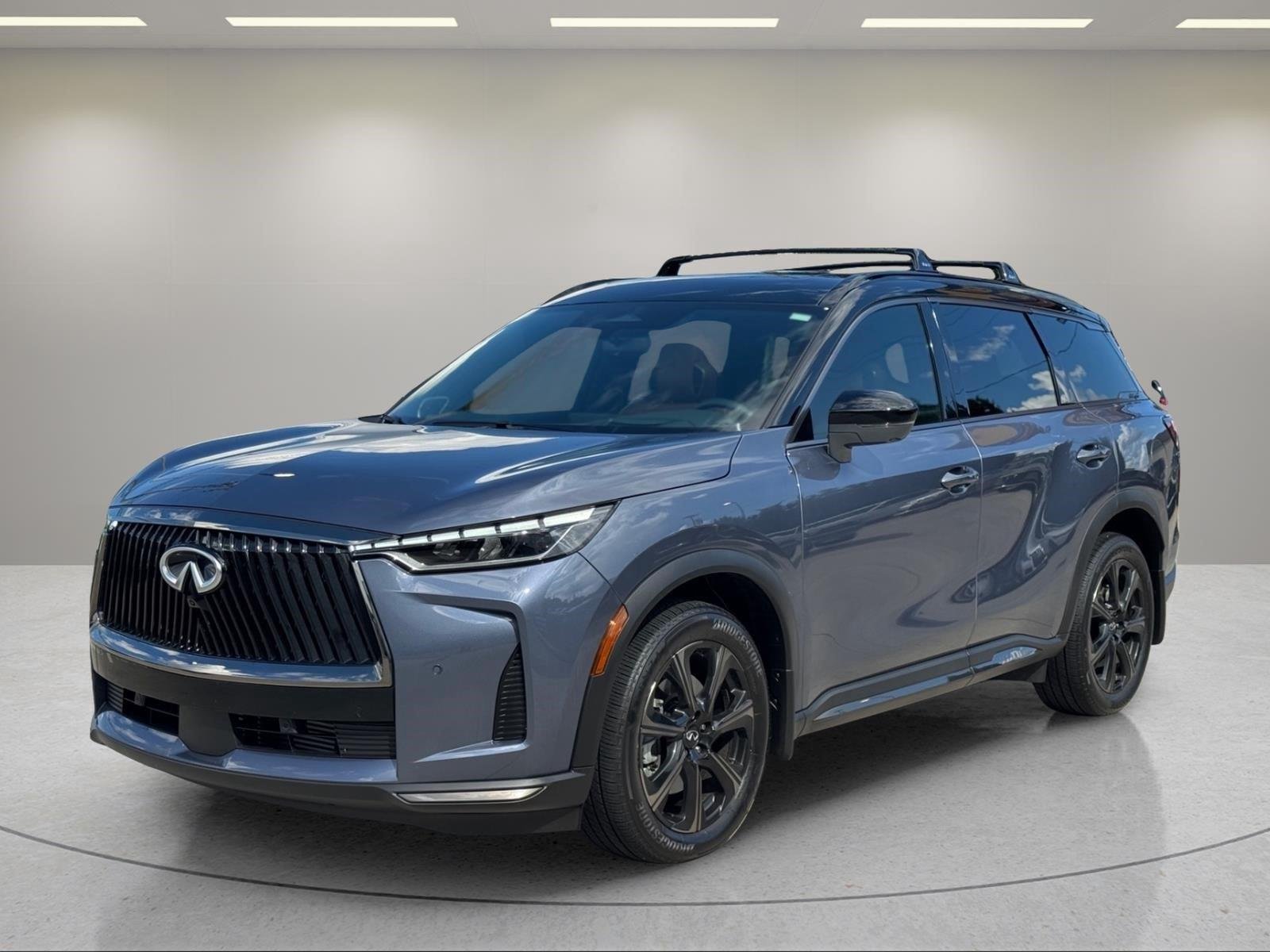 Used 2026 Moonbow Blue/Black Obsidian INFINITI AUTOGRAPH image 1
