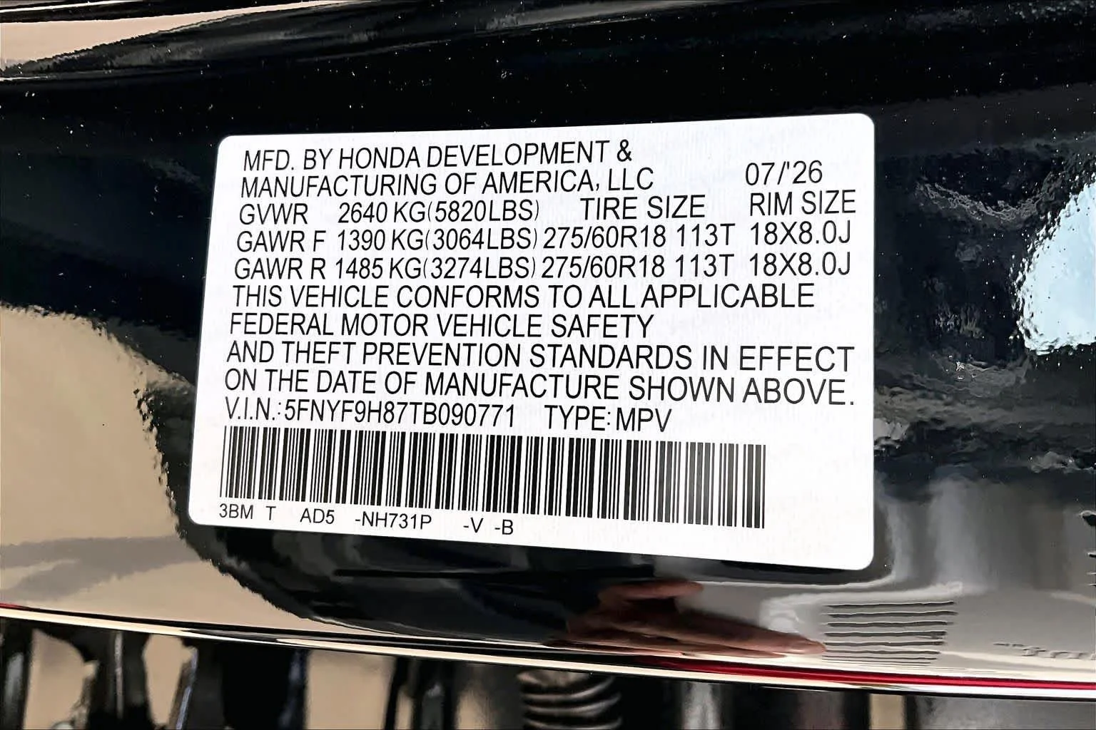 New 2026 Crystal Black Pearl Honda TrailSport Elite image 19