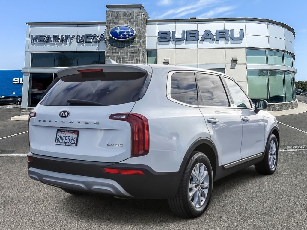 Used 2020 White Kia LX image 6