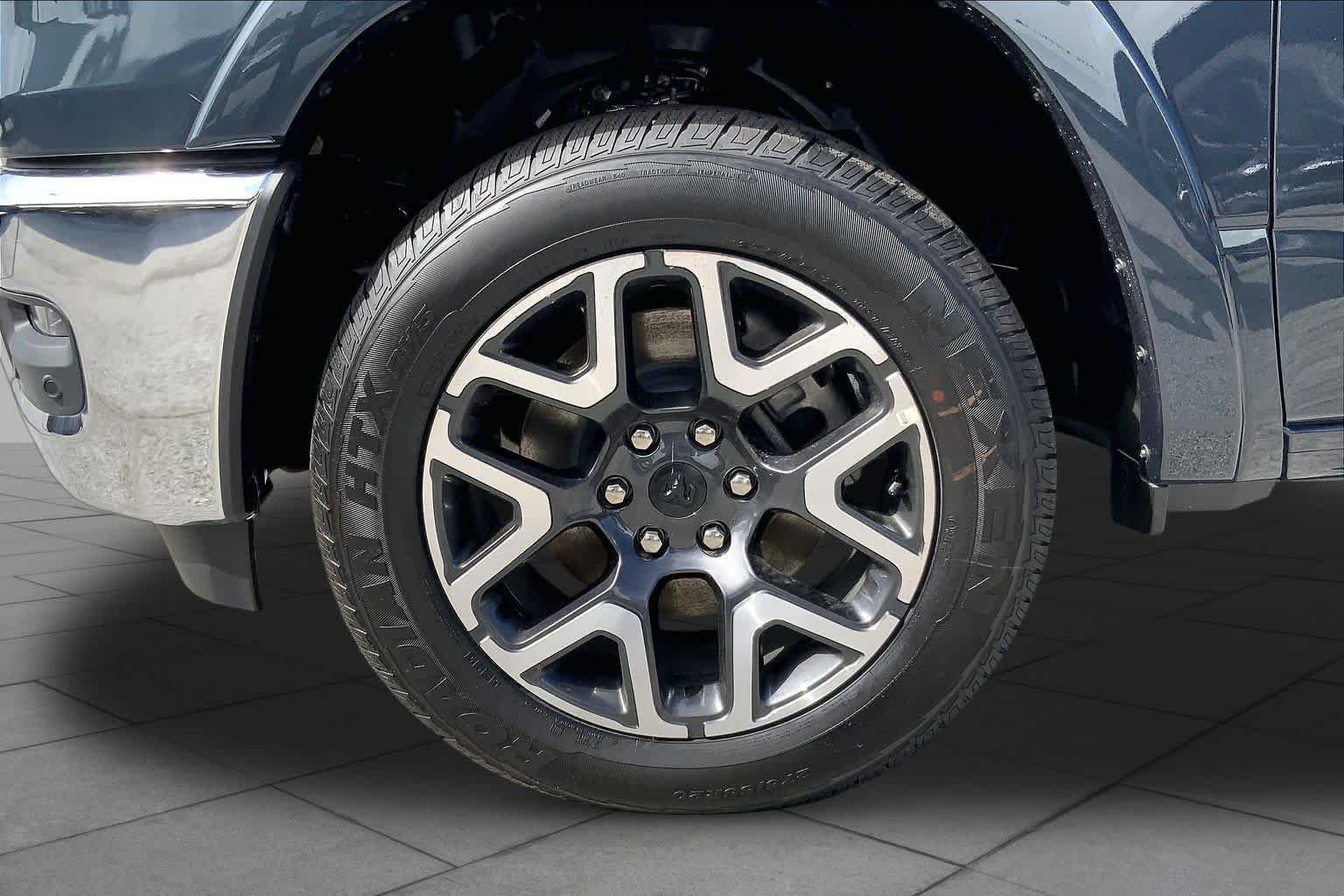 New 2026 Forged Blue Metallic Exterior Paint RAM Laramie image 9