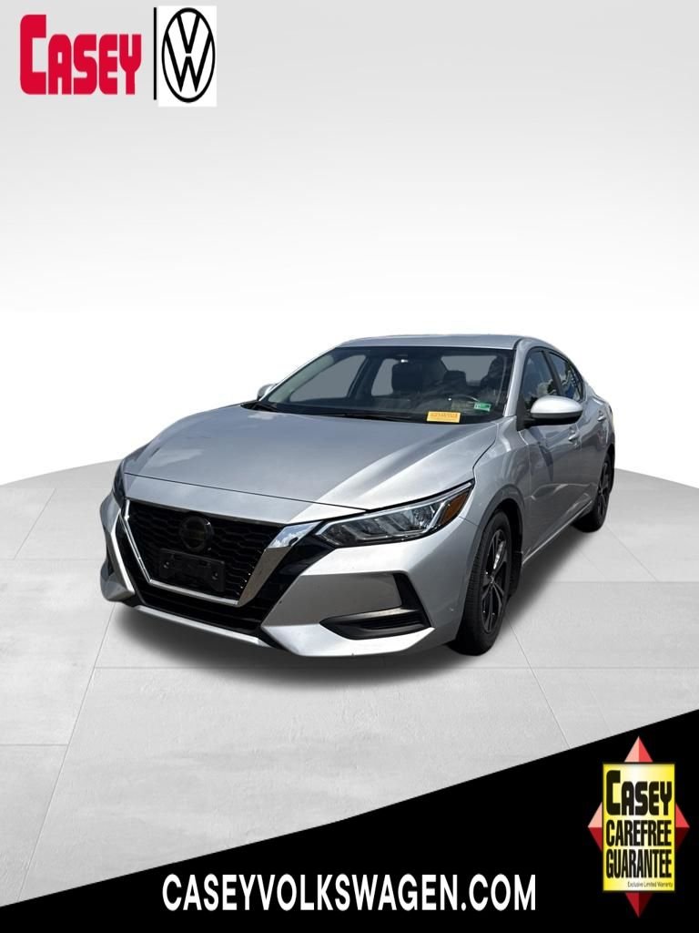 Used 2022 Brilliant Silver Metallic Nissan SV image 1