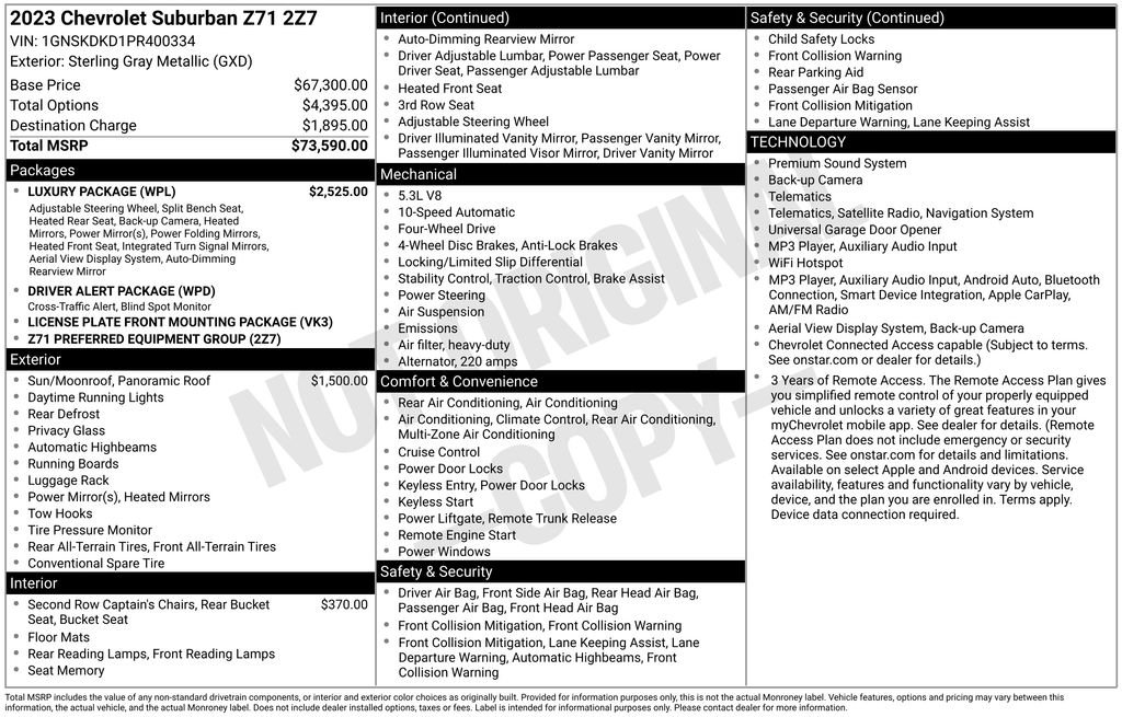 Used 2023 Gray Chevrolet Z71 image 27