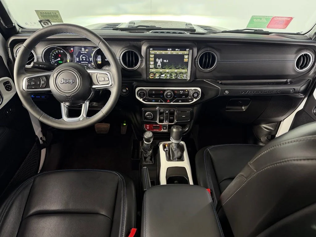 Certified Used 2023 White Jeep Rubicon 4xe image 12
