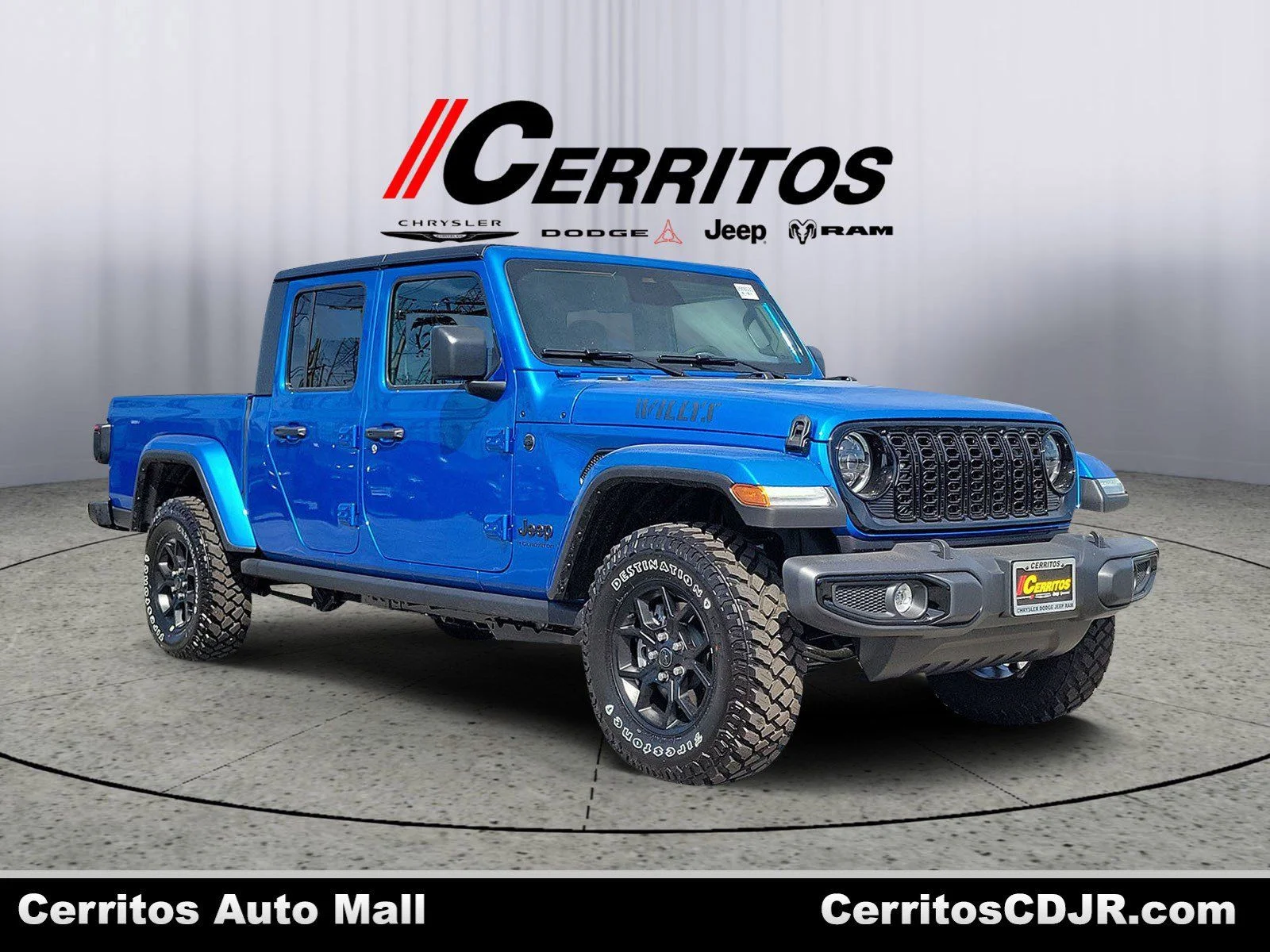 New 2026 Blue Jeep Willys image 1