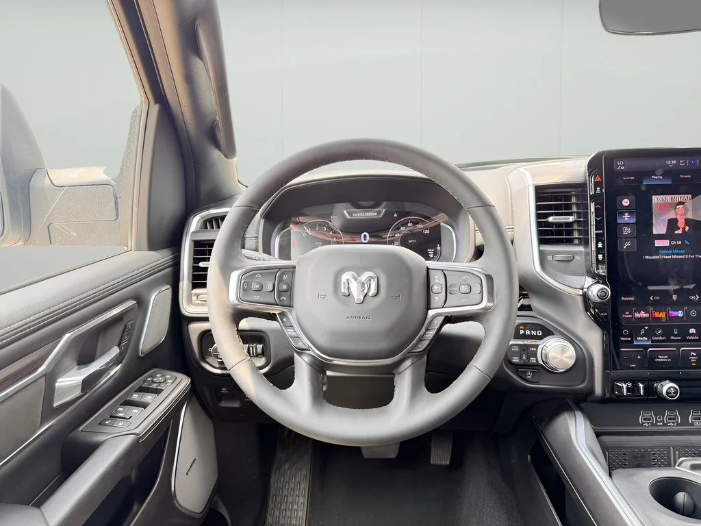Used 2025 Bright White Clearcoat Ram Laramie image 16