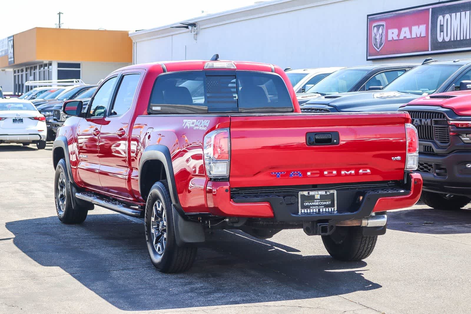 Used 2022 Barcelona Red Metallic Toyota TRD Off Road image 6