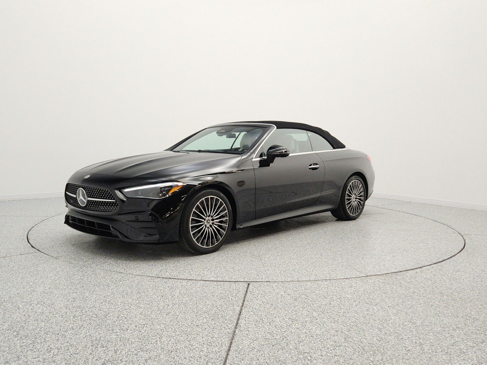 Certified Used 2025 Black Mercedes-Benz CLE 300 4MATIC® Cabriolet image 1